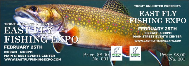 TU Brook Trout Event Ticket Product Front