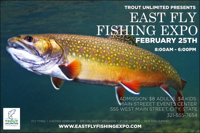 TU Brook Trout Poster