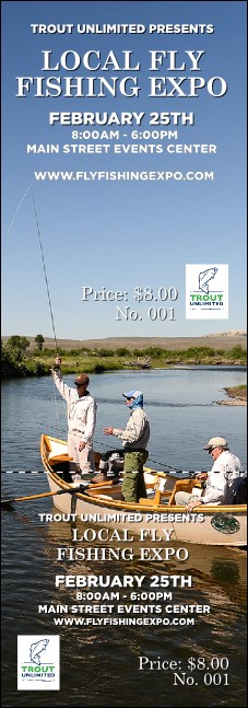 TU Driftboat Event Ticket Product Front