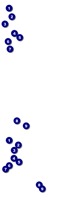 TU River in Pines Event Ticket Front Field Markers