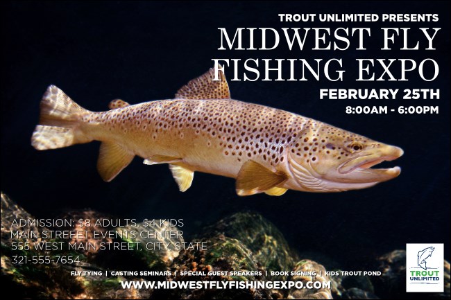 TU Brown Trout Poster Product Front