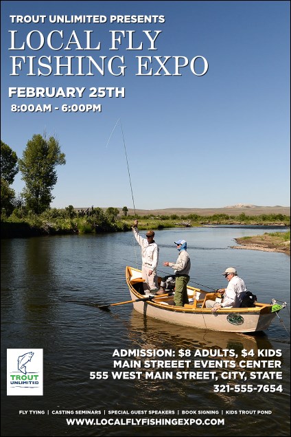 TU Driftboat Poster