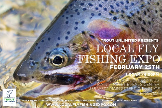 TU Rainbow Trout Poster Product Front