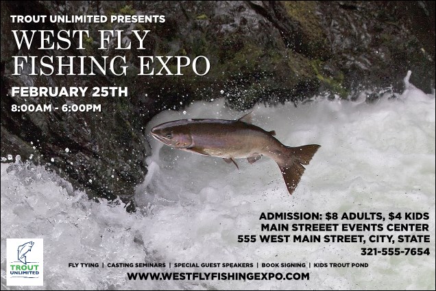 TU Steelhead Trout Poster Product Front