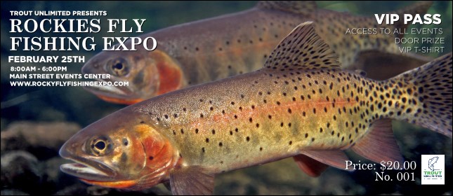 TU Cutthroat Trout VIP Pass Product Front