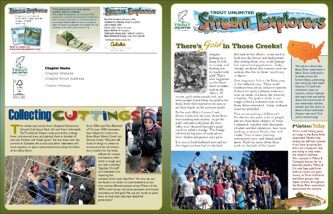Boise River Newsletter Product Front