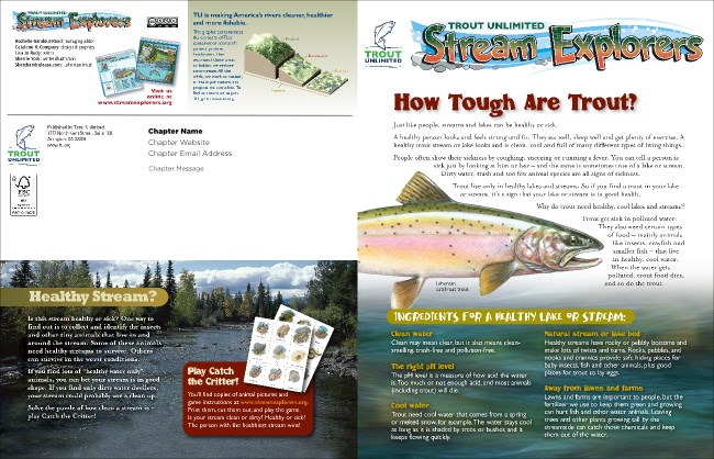 Stream Ecology Newsletter Product Front