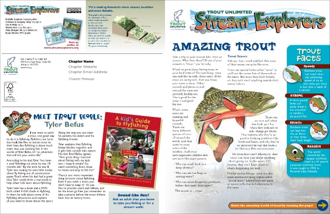 Trout Biology Newsletter Product Front