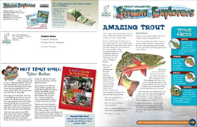Trout Biology Newsletter Product Front