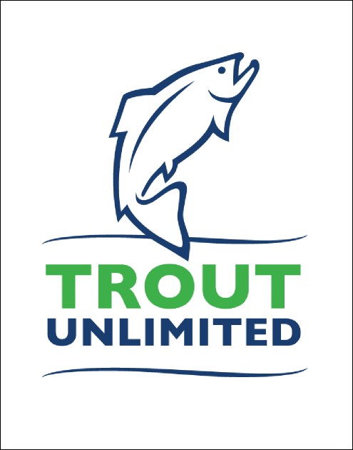 Trout Unlimited Logo Sticker (Small) Product Front