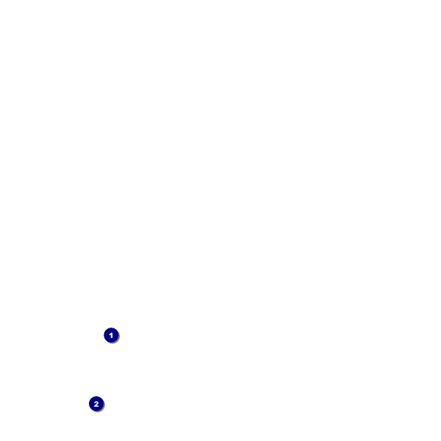 Blue dot image overlay