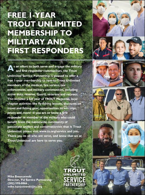 TU Service Partnership Free Membership Flyer