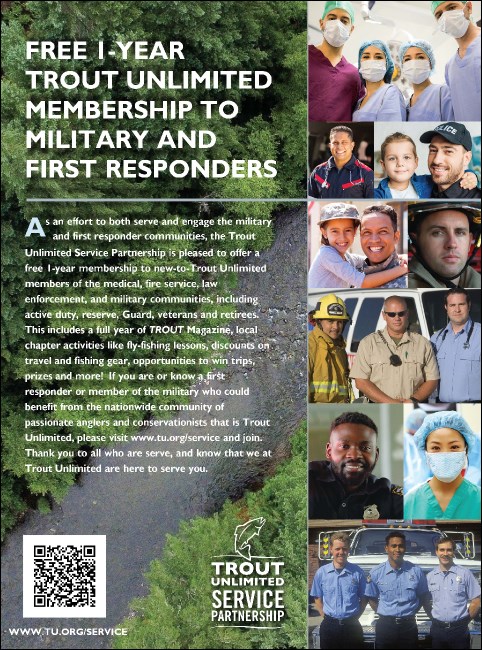 TU Service Partnership Free Membership Flyer Product Front
