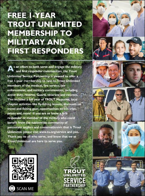 TU Service Partnership Free Membership Flyer Product Front