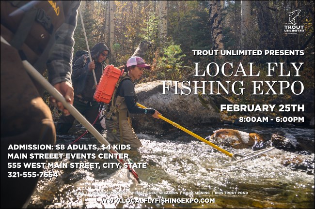 TU Electrofishing Closeup Poster