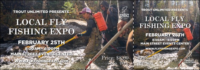 TU Electrofishing Closeup Event Ticket Product Front