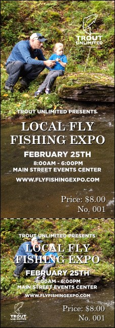 TU Father and Daughter Fishing Event Ticket Product Front