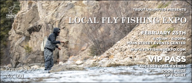 TU Fishing Steep River VIP Pass