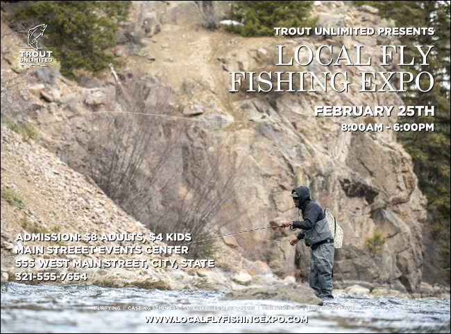 TU Fishing Steep River Flyer