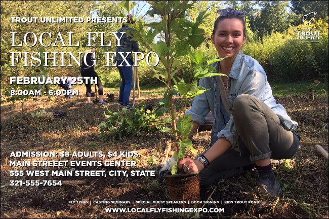 TU Volunteer Tree Planting Poster