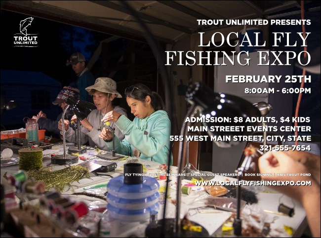 TU Youth Fly Tying Flyer Product Front