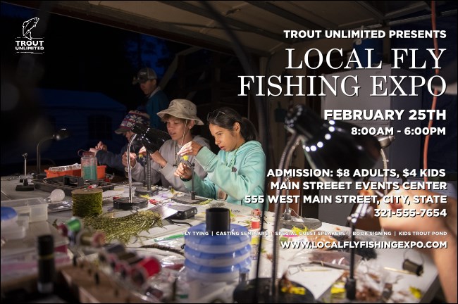 TU Youth Fly Tying Poster Product Front
