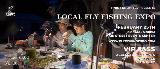 TU Youth Fly Tying VIP Pass