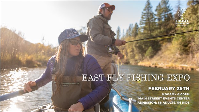 TU Drift Board Fishing Simple Fundraising Image