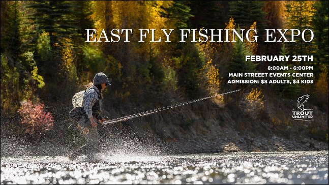 TU Woman Fishing Fall Simple Fundraising Image