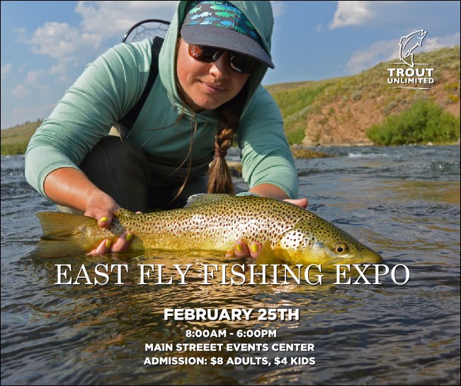 TU Woman Releasing Trout Facebook Post