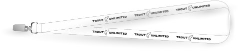 TU Logo Lanyard Product Front