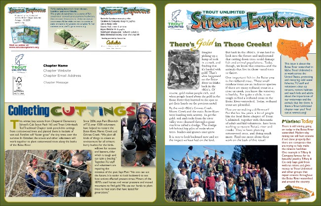 Boise River Newsletter Product Front